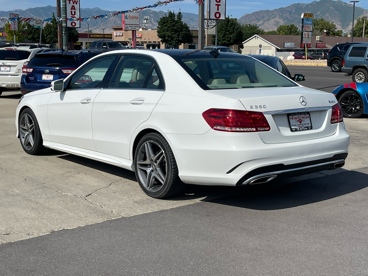 Mercedes-Benz E-Class E350 4MATIC Sedan 2014