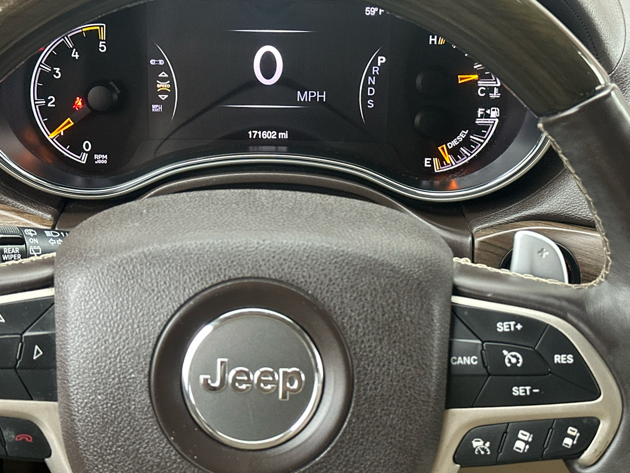 Jeep Grand Cherokee Overland 4WD 2015