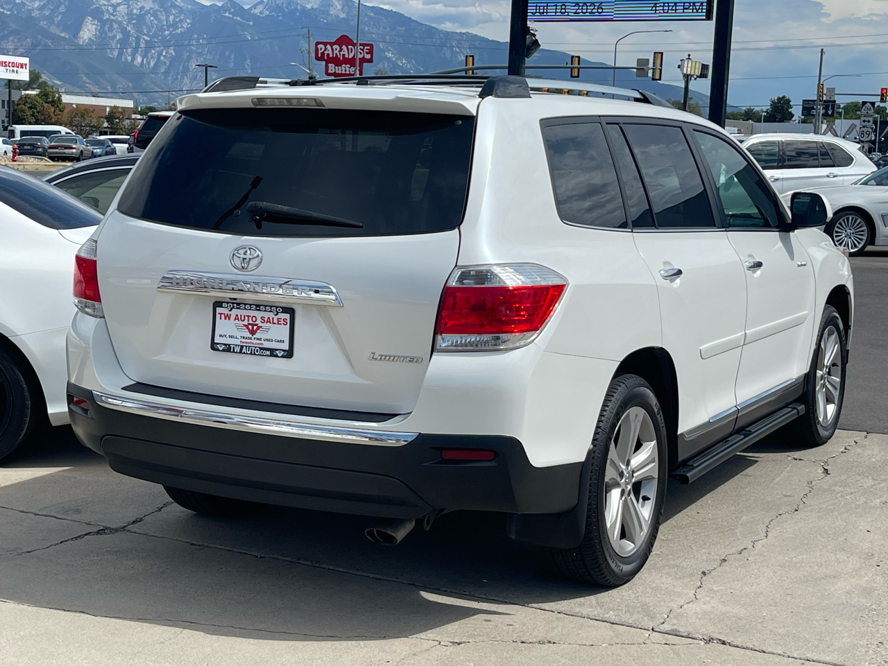 Toyota Highlander Limited 4WD 2013