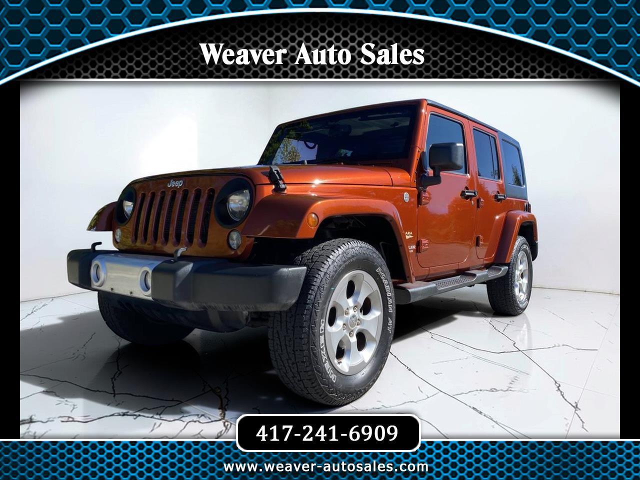 Jeep Wrangler Unlimited Sahara 4WD 2014