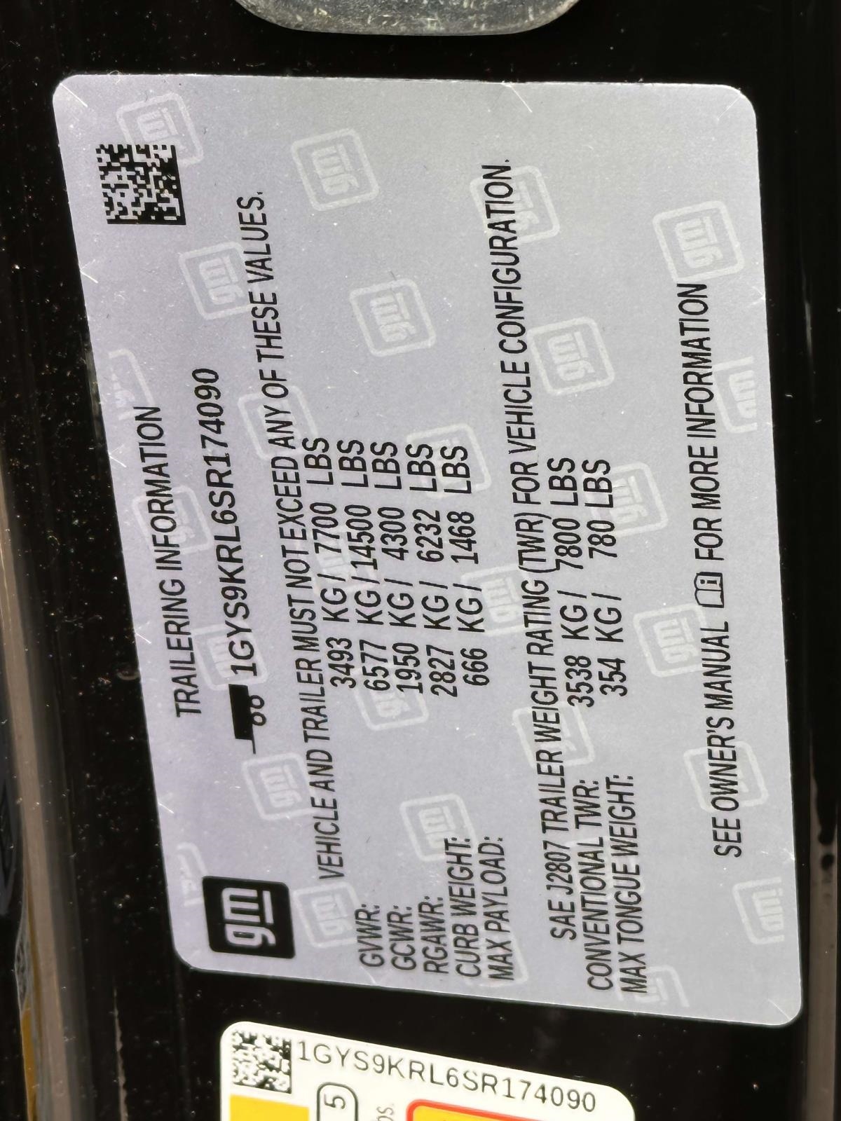 Cadillac Escalade  2025