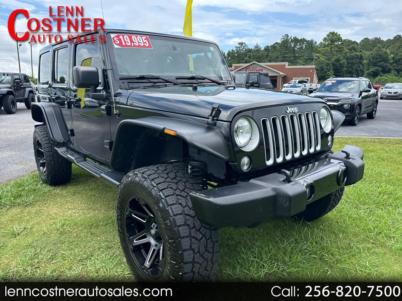 Jeep Wrangler Unlimited Sahara 4WD 2016