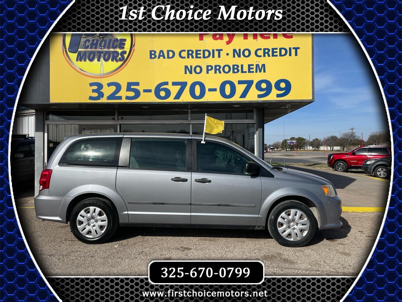 2014 Dodge Grand Caravan SE