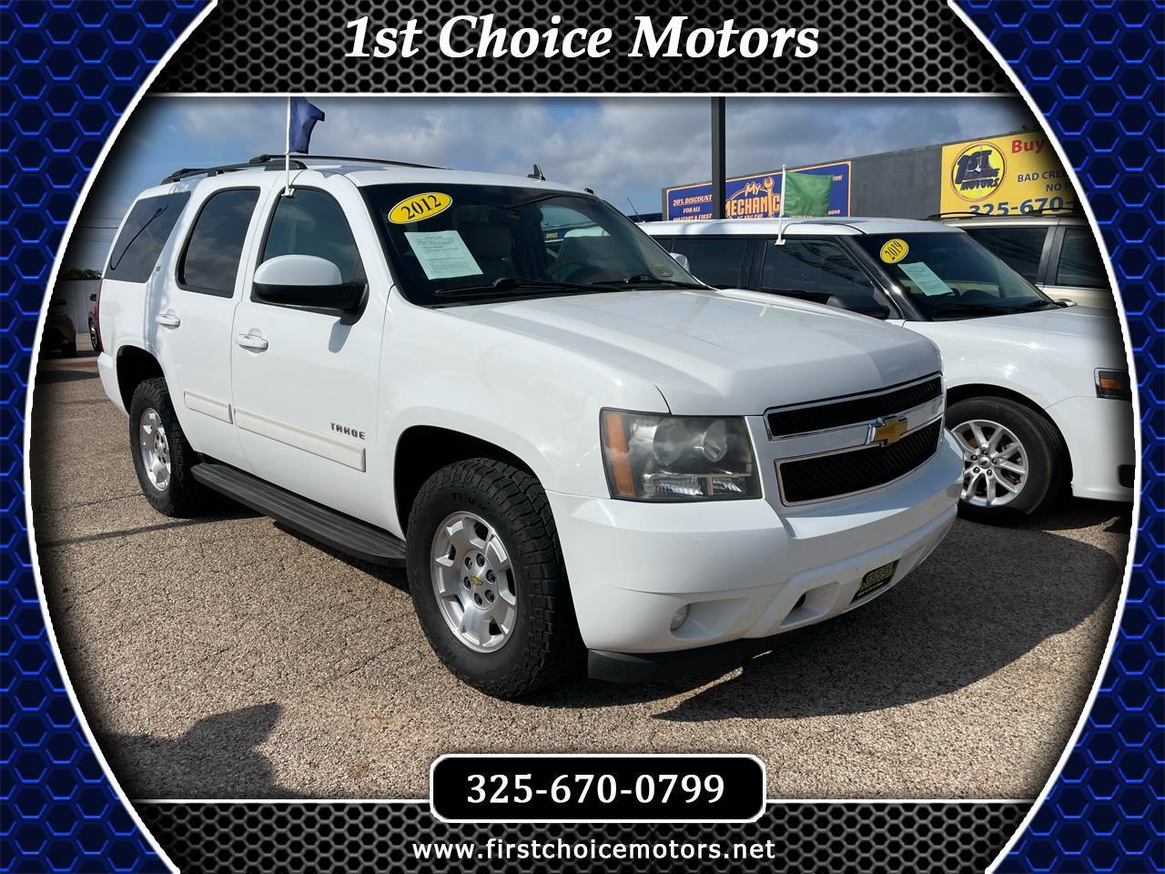 2012 Chevrolet Tahoe 1500 LT