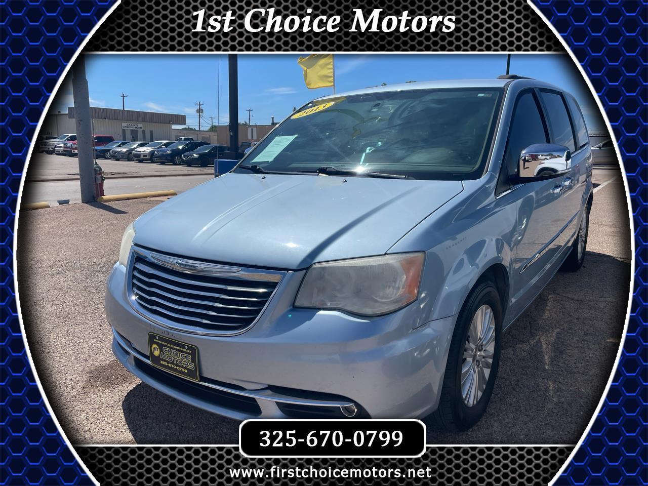 2013 Chrysler Town & Country TOURING L