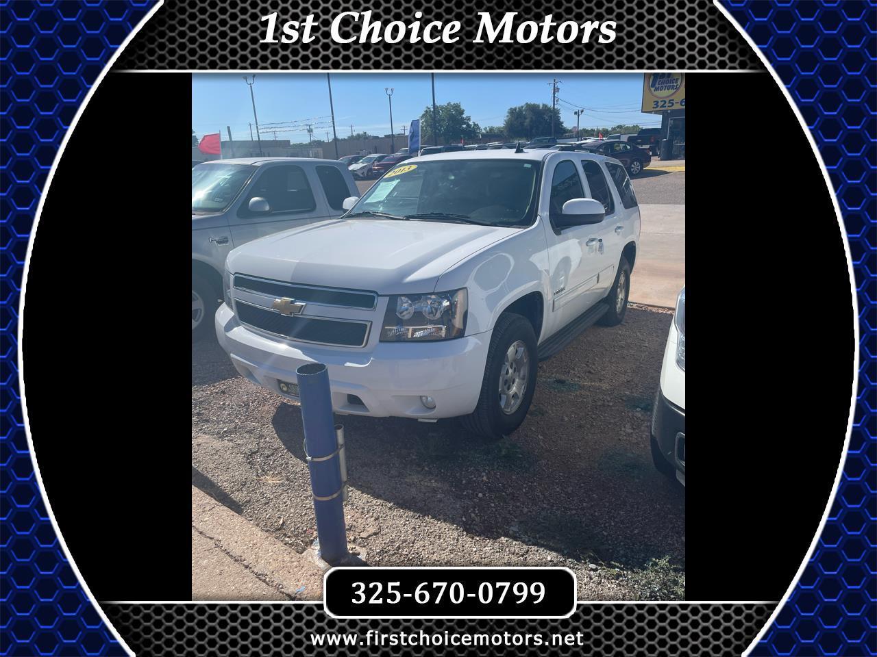 2013 Chevrolet Tahoe 1500 LT