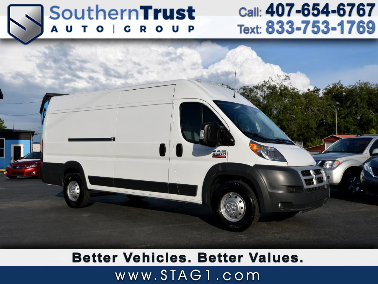 RAM ProMaster Cargo Van 3500 Extended High Roof 159" WB 2015