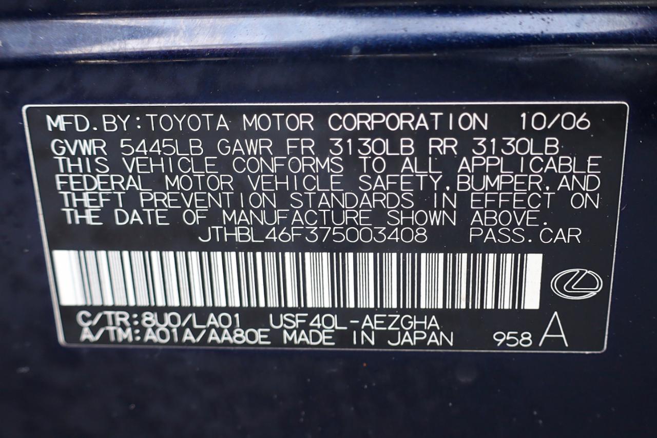 Lexus LS 460 4dr Sdn 2007