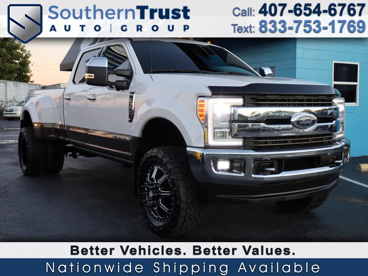 Ford Super Duty F-350 DRW King Ranch 4WD Crew Cab 8' Box 2017