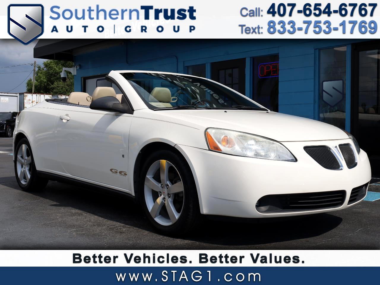 Pontiac G6 2dr Convertible GT 2007