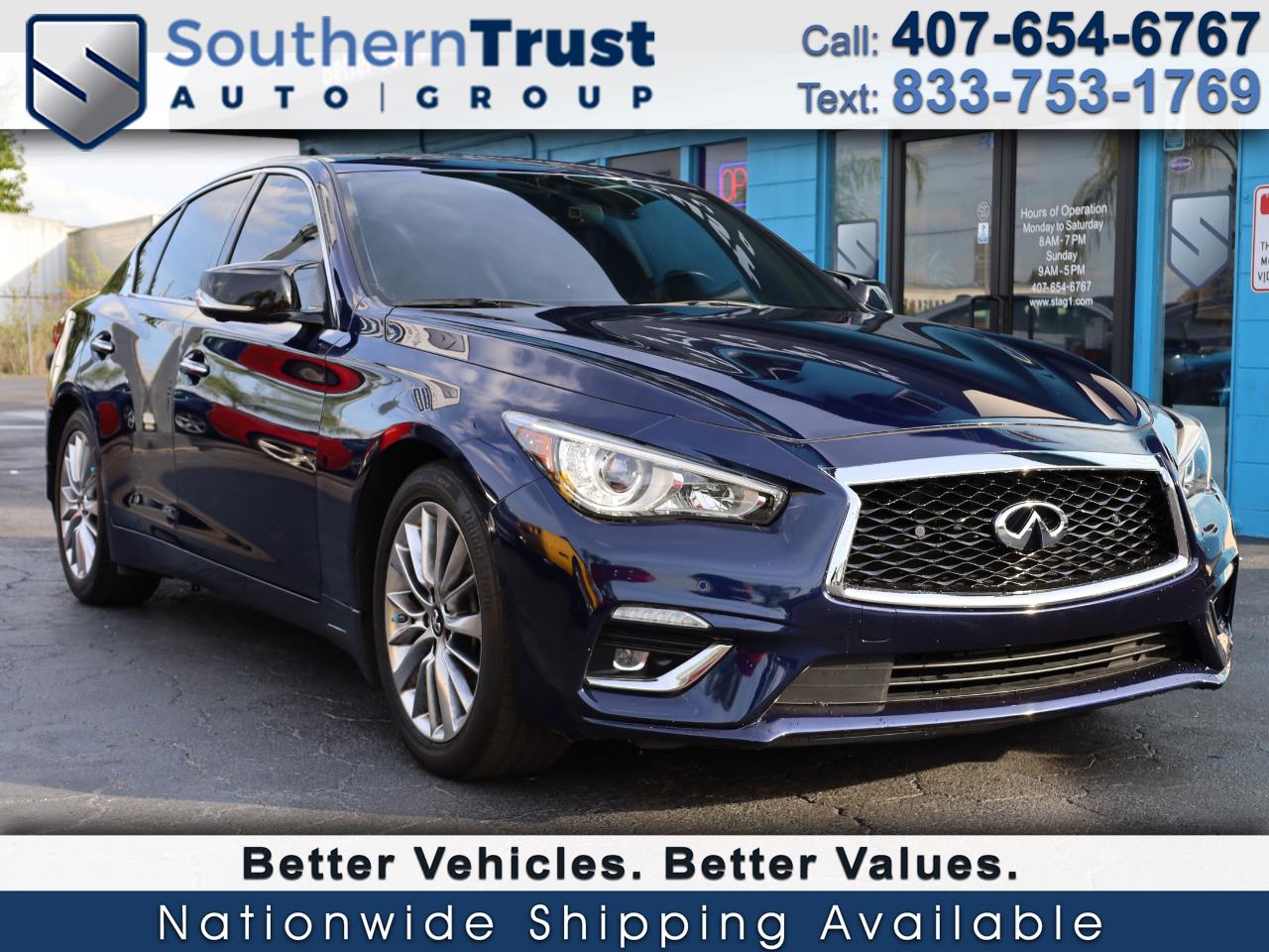 Infiniti Q50 3.0t LUXE RWD 2021