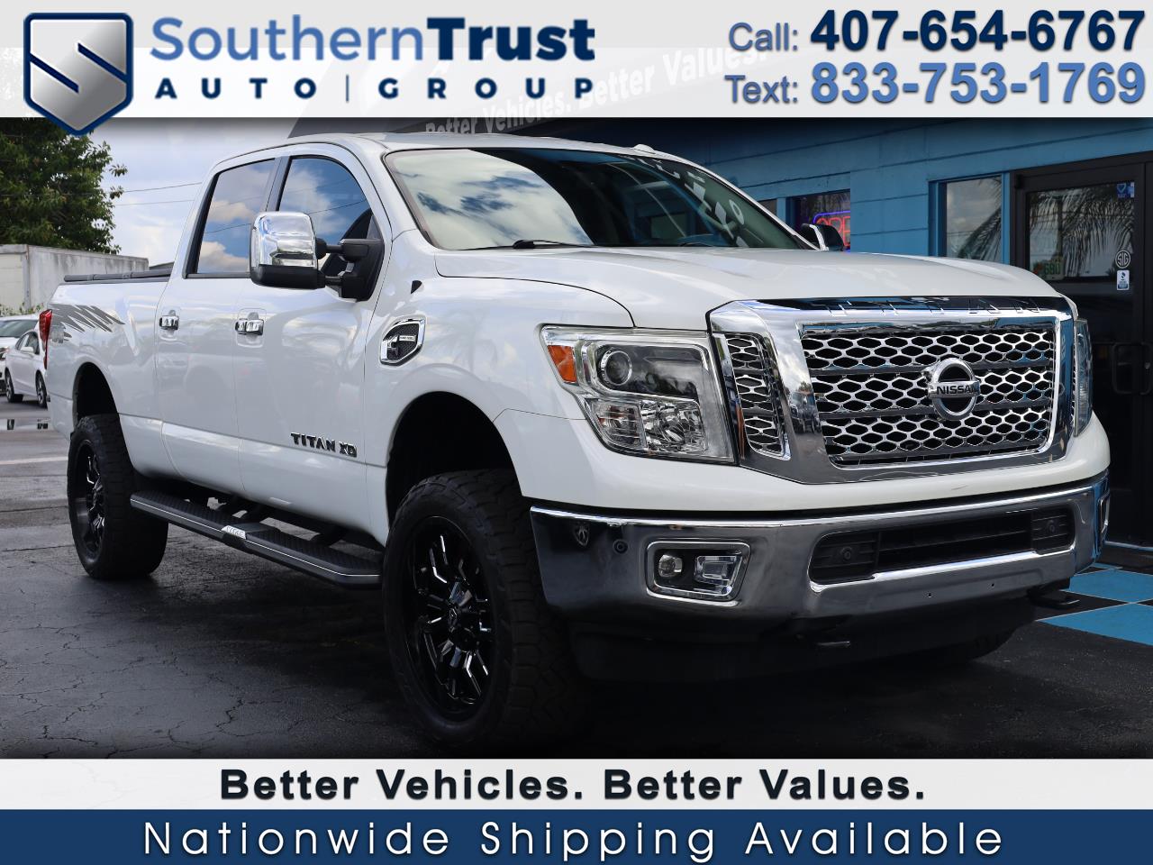 Nissan Titan XD 4x4 Diesel Crew Cab SL 2019