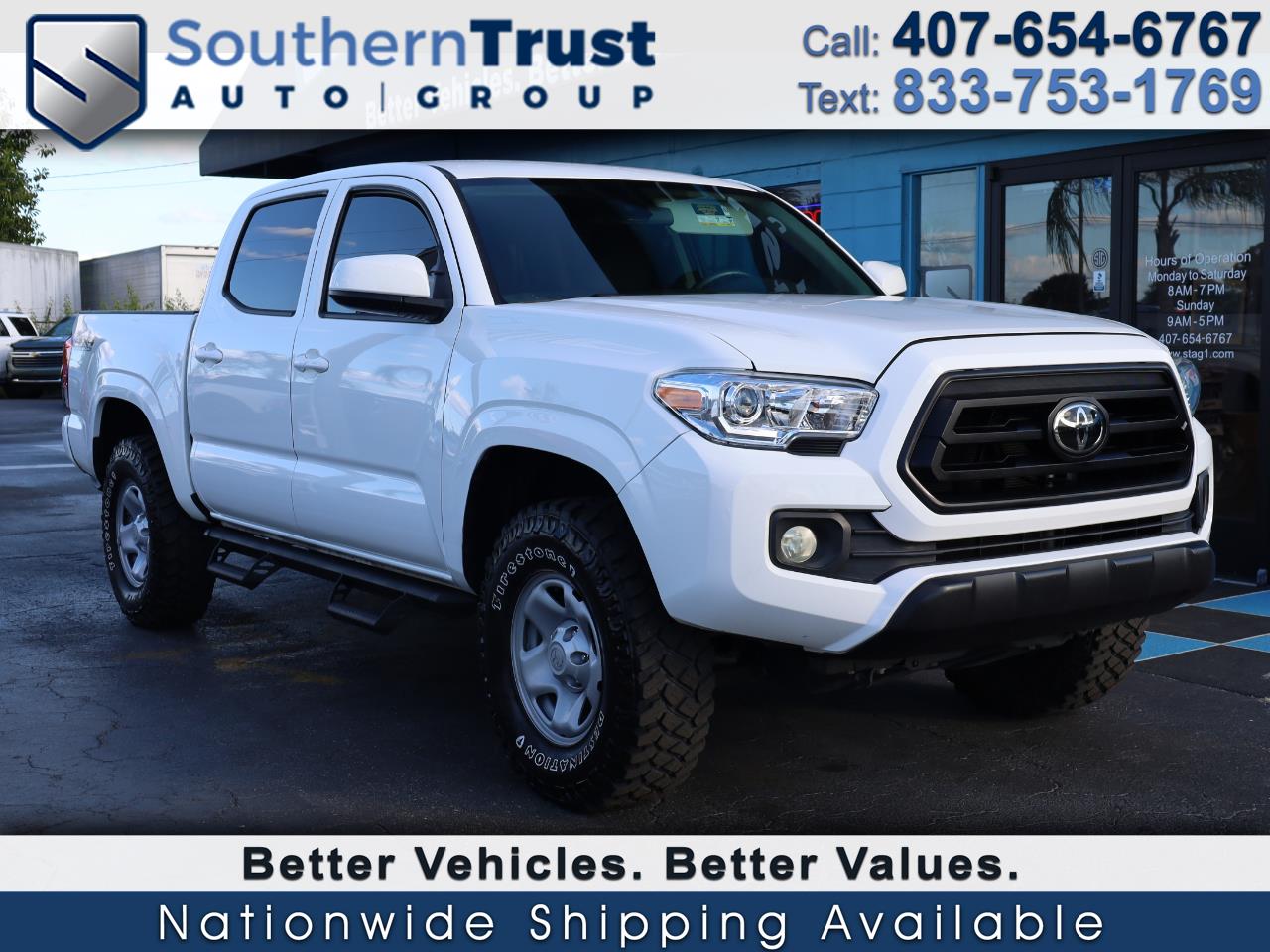 Toyota Tacoma 4WD SR Double Cab 5' Bed V6 AT (Natl) 2022