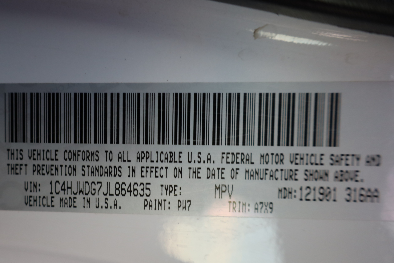 Jeep Wrangler JK Unlimited Sport S 4x4 2018