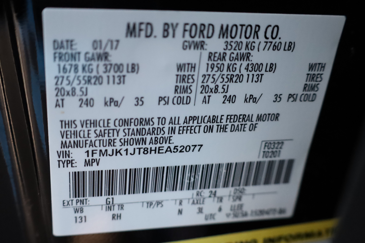 Ford Expedition EL King Ranch 4x4 2017