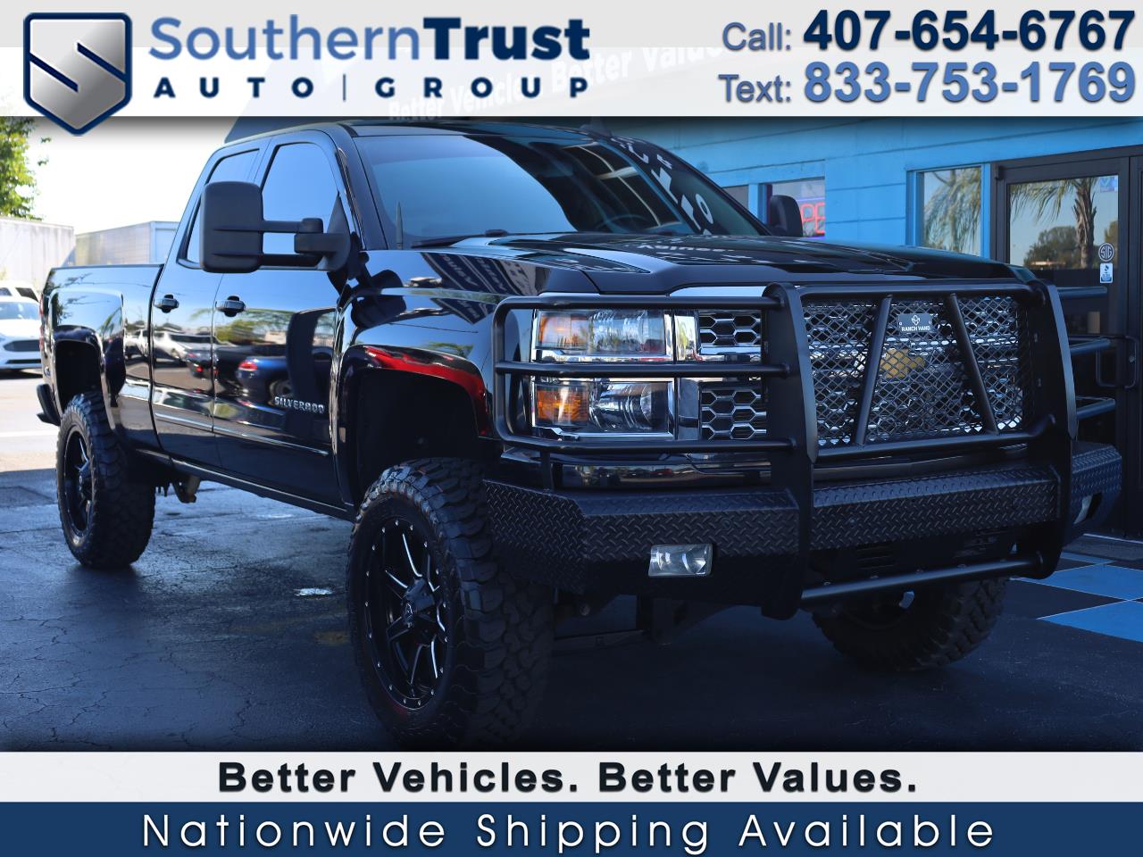 2015 Chevrolet Silverado 1500 4WD Double Cab 143.5" LT w/1LT