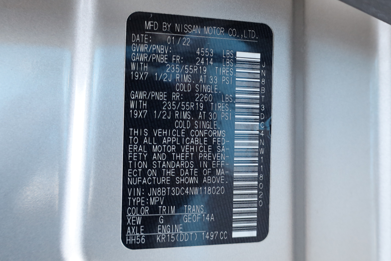 Nissan Rogue FWD Platinum 2022