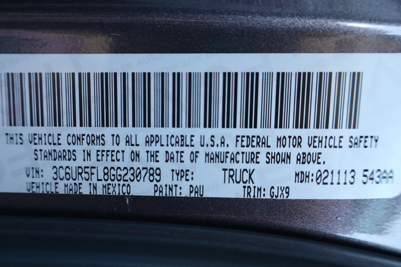 RAM 2500 4WD Crew Cab 149" Laramie 2016