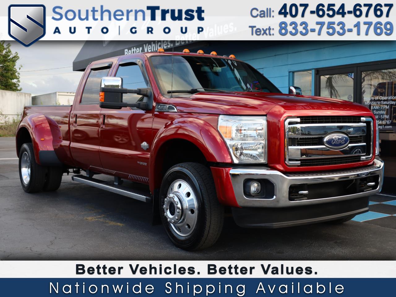 Ford Super Duty F-450 DRW 4WD Crew Cab 172" King Ranch 2015