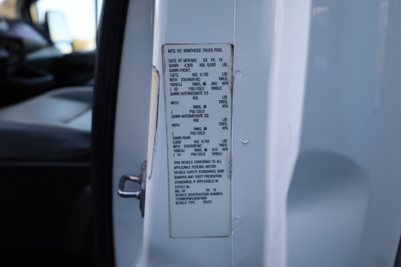 Ford Transit Cutaway T-350 SRW 138" WB 9500 GVWR 2018