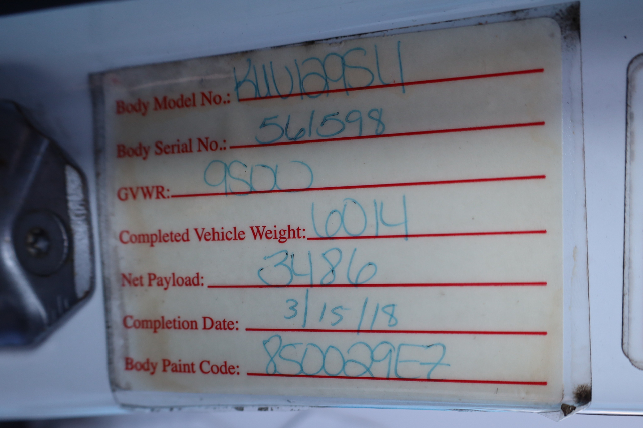 Ford Transit Cutaway T-350 SRW 138" WB 9500 GVWR 2018