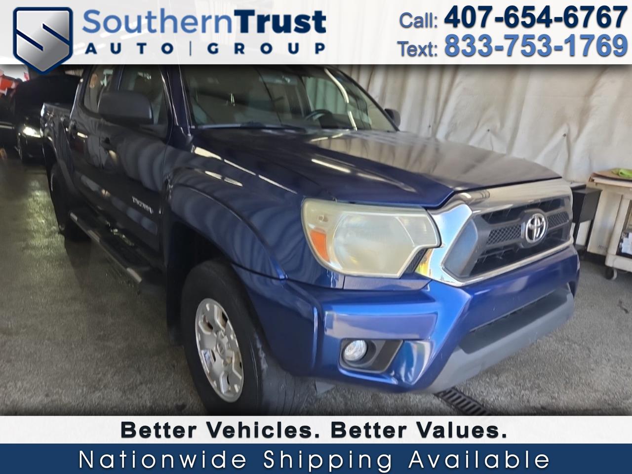 Toyota Tacoma 4WD Double Cab V6 MT (Natl) 2014