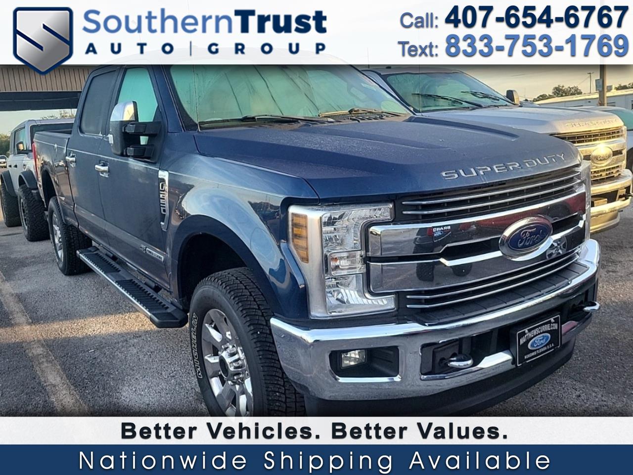 Ford Super Duty F-250 SRW Lariat 4WD Crew Cab 6.75' Box 2018