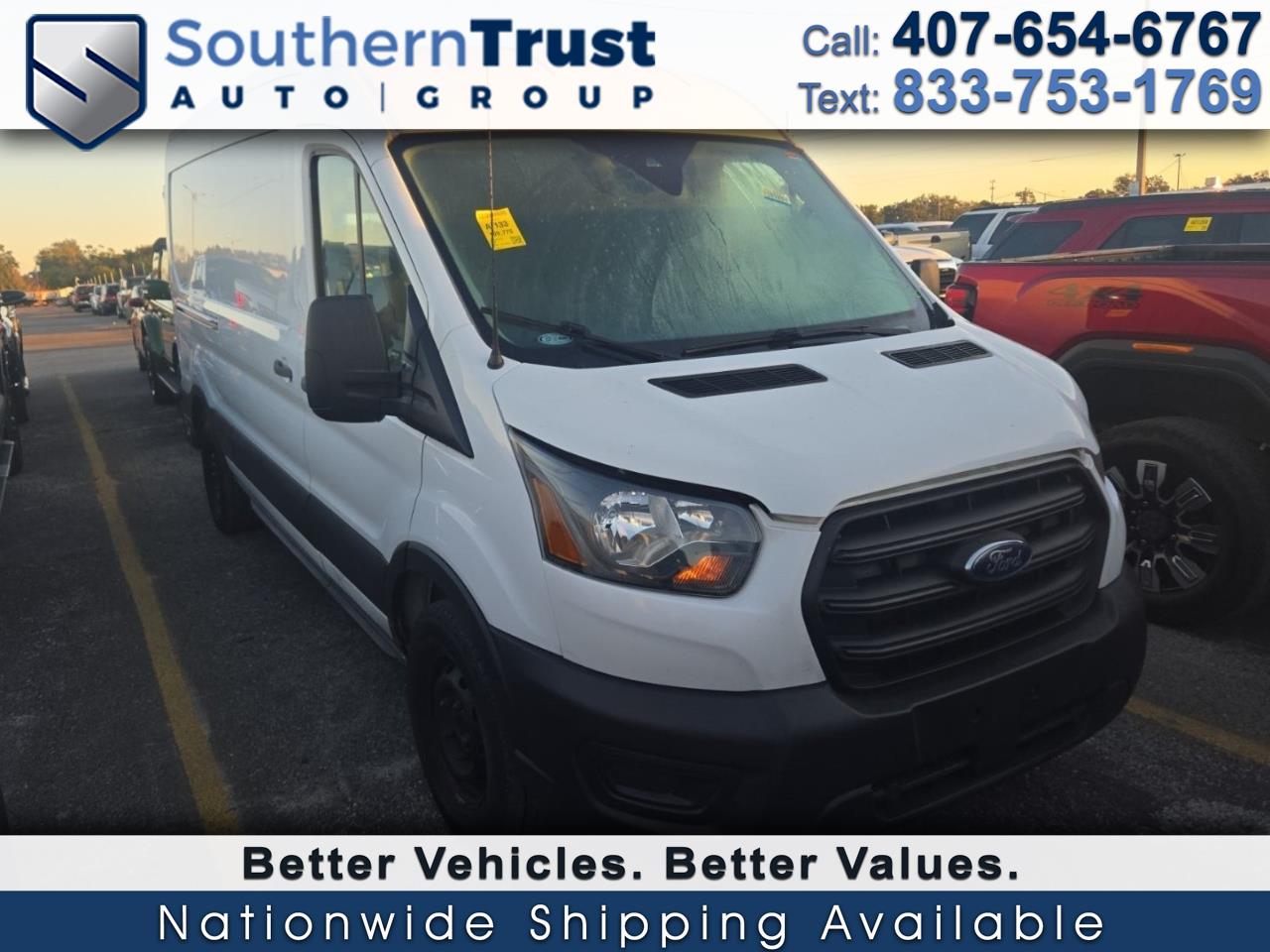 Ford Transit Cargo Van T-250 130" Med Rf 9070 GVWR RWD 2020