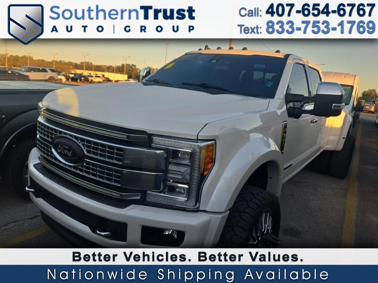 Ford Super Duty F-450 DRW Platinum 4WD Crew Cab 8' Box 2019