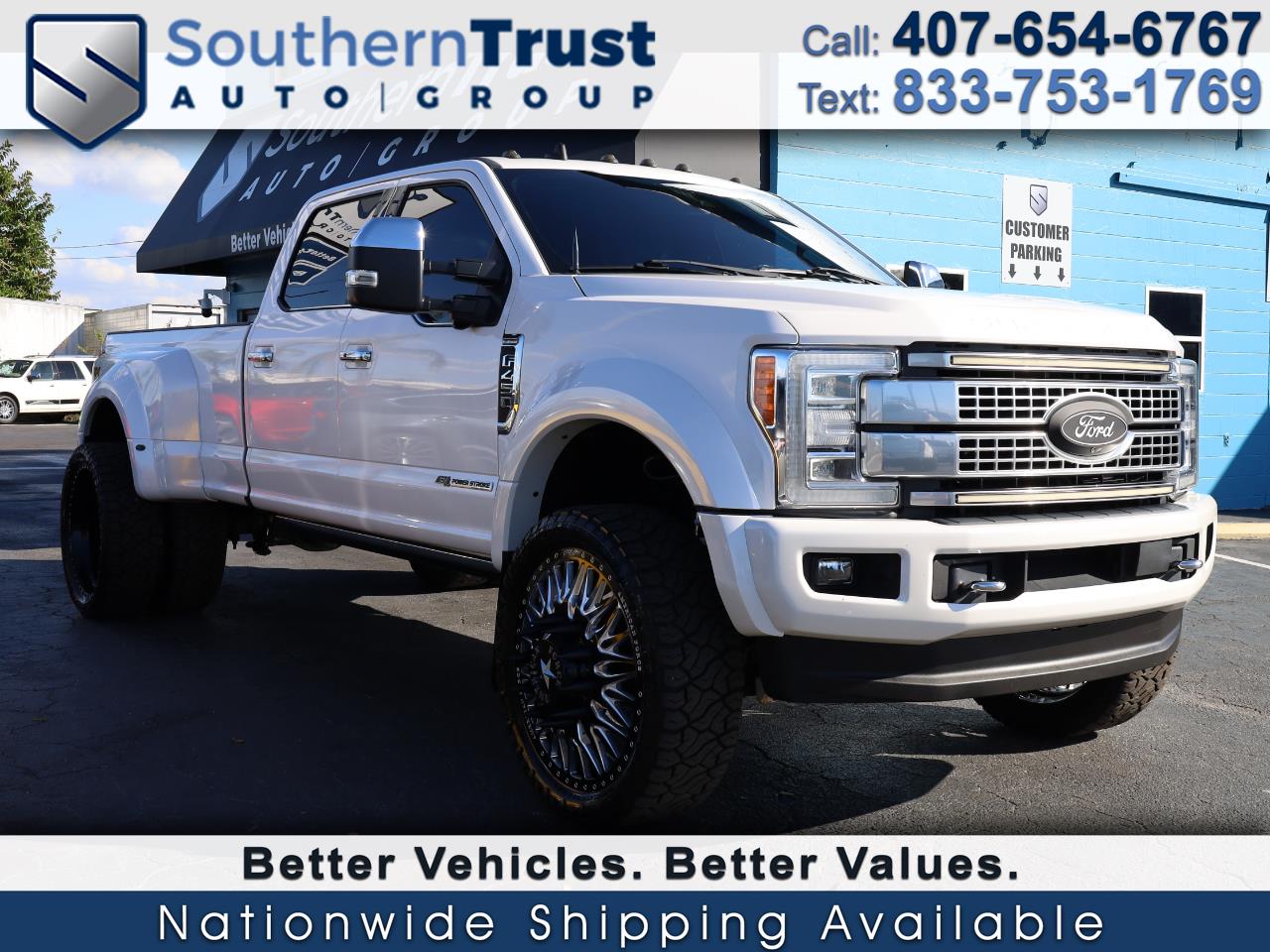 Ford Super Duty F-450 DRW Platinum 4WD Crew Cab 8' Box 2019