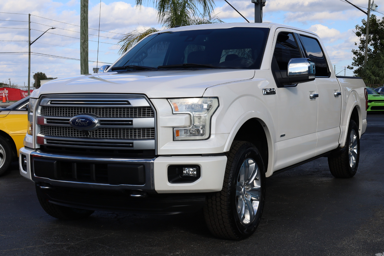 Ford F-150 4WD SuperCrew 145" Platinum 2015