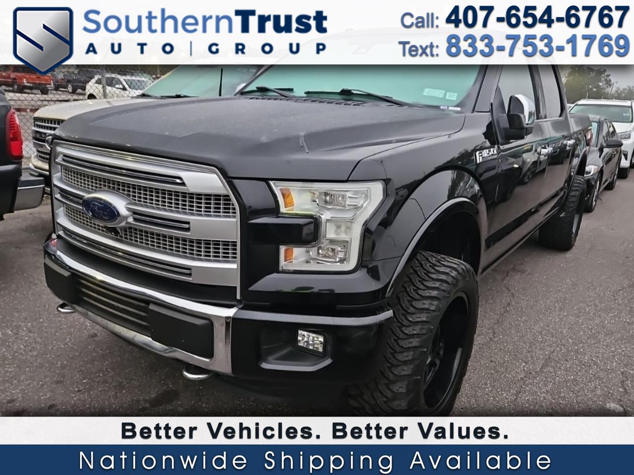 Ford F-150 4WD SuperCrew 145" Platinum 2016