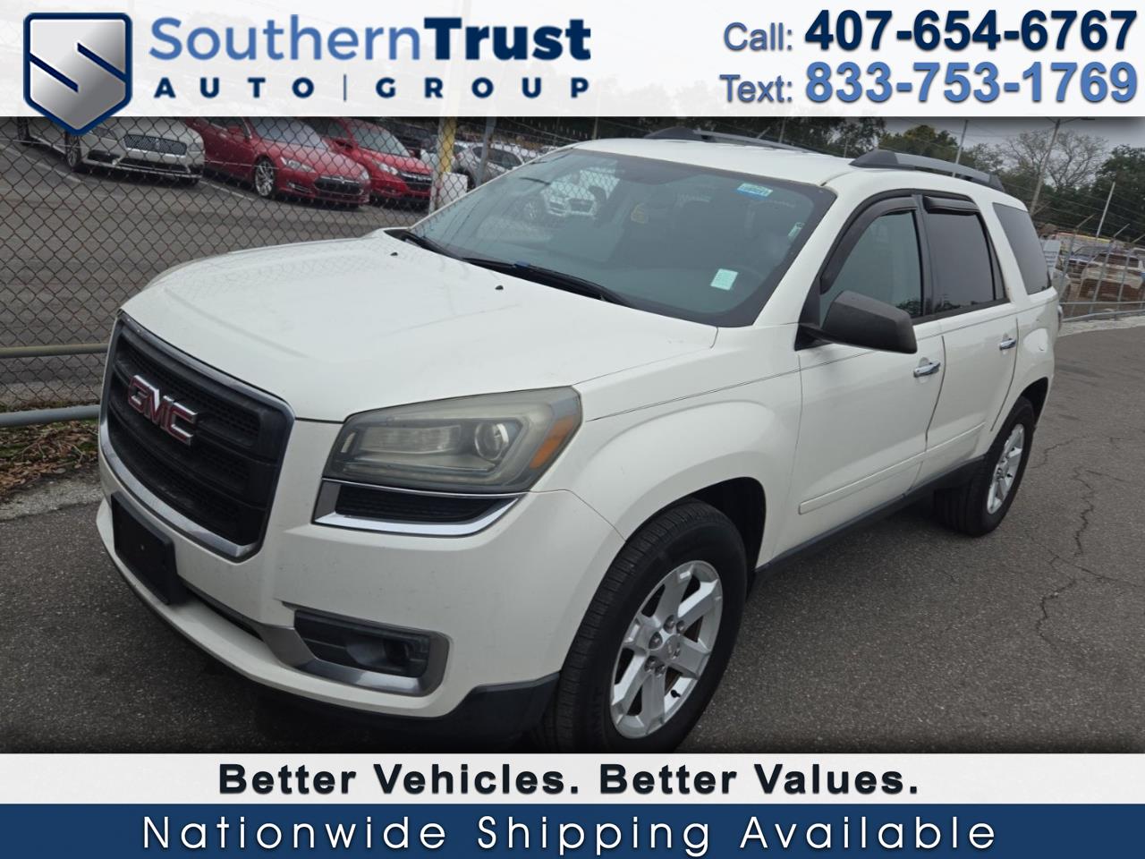 GMC Acadia FWD 4dr SLE w/SLE-1 2015