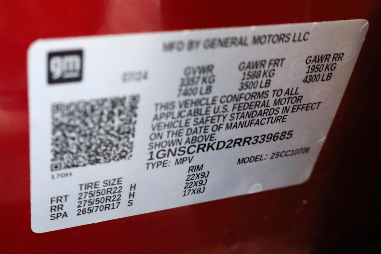 Chevrolet Tahoe 2WD 4dr RST 2024