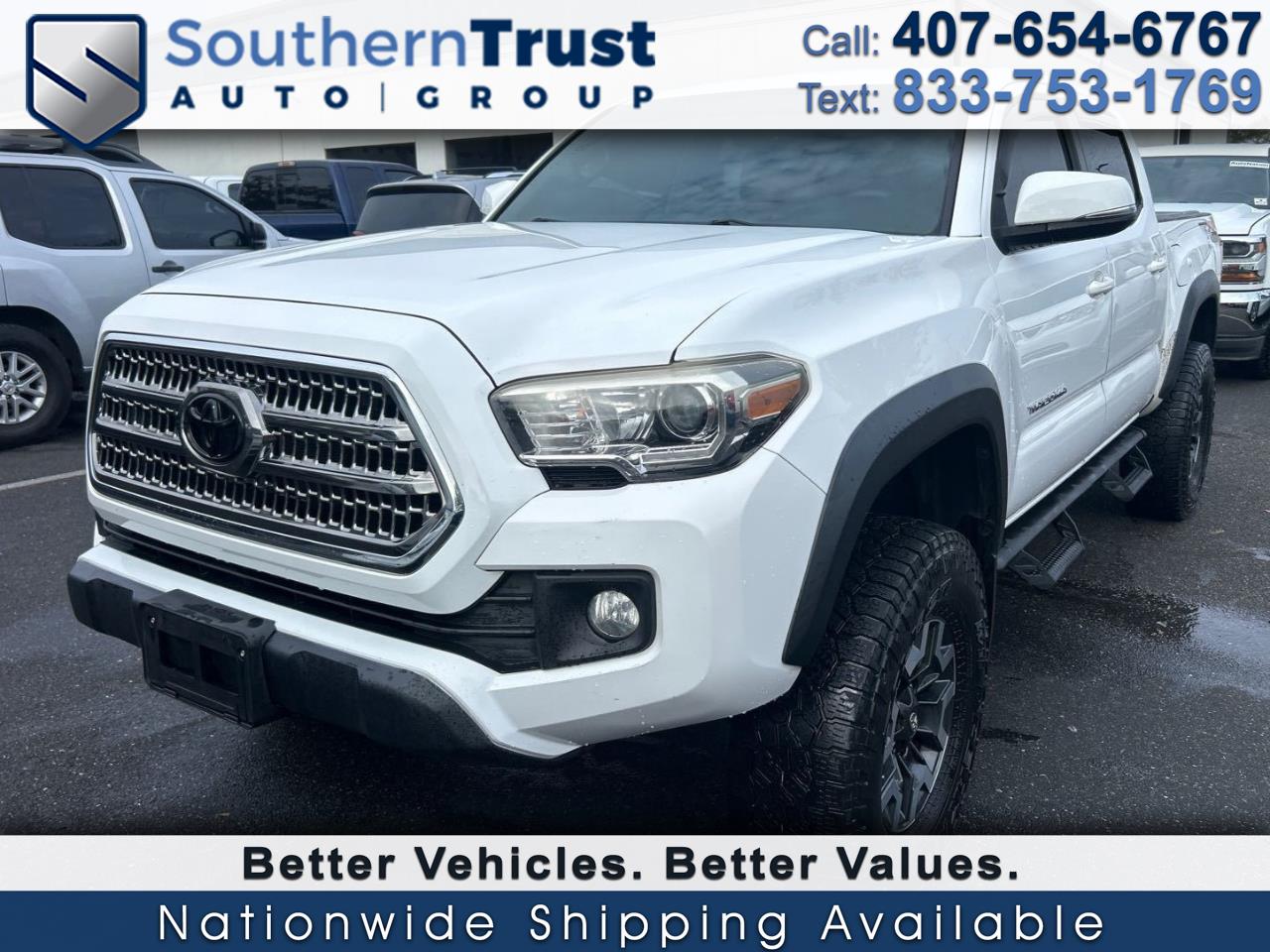 Toyota Tacoma TRD Off Road Double Cab 5' Bed V6 4x4 MT (Natl) 2017