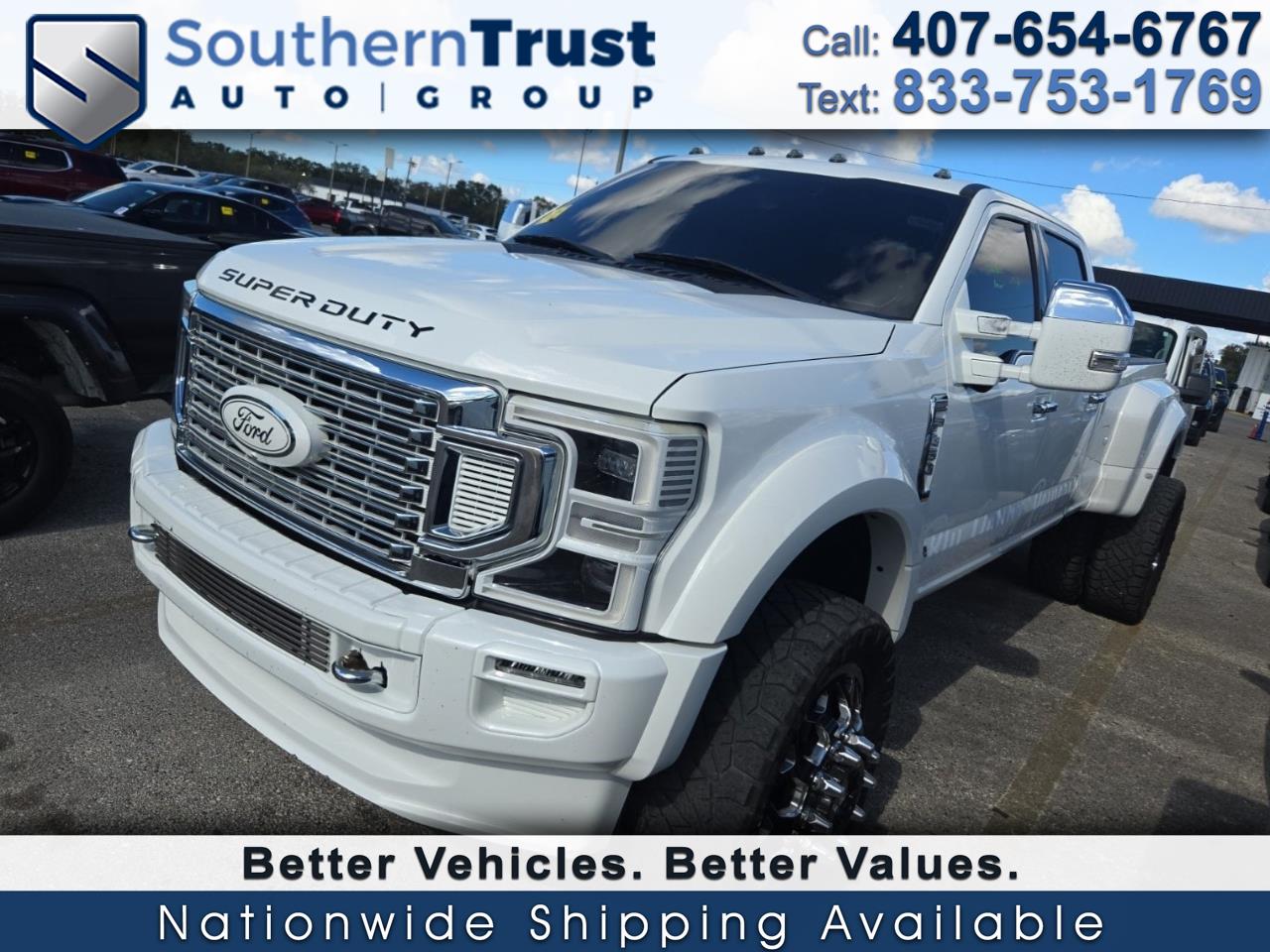 Ford Super Duty F-450 DRW King Ranch 4WD Crew Cab 8' Box 2022