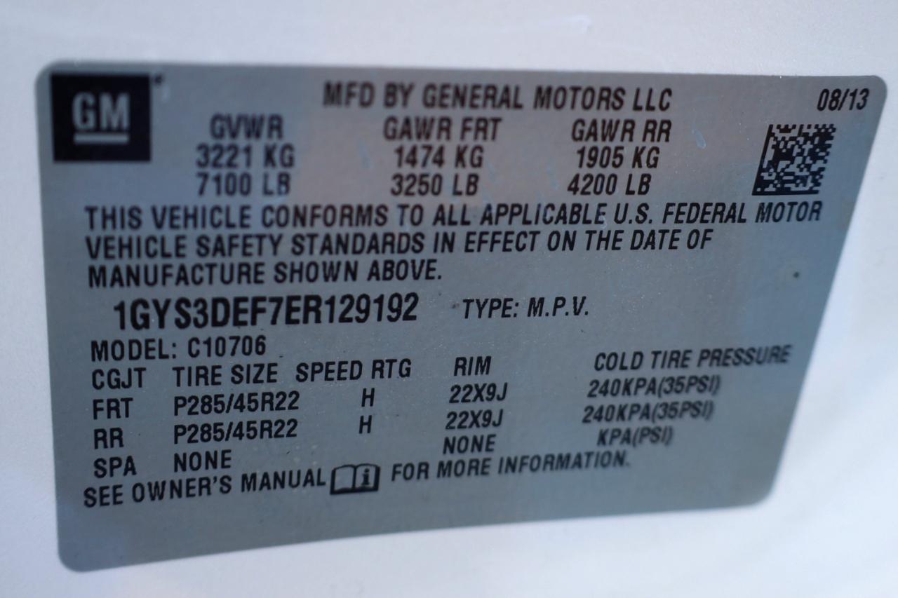 Cadillac Escalade 2WD 4dr Platinum 2014