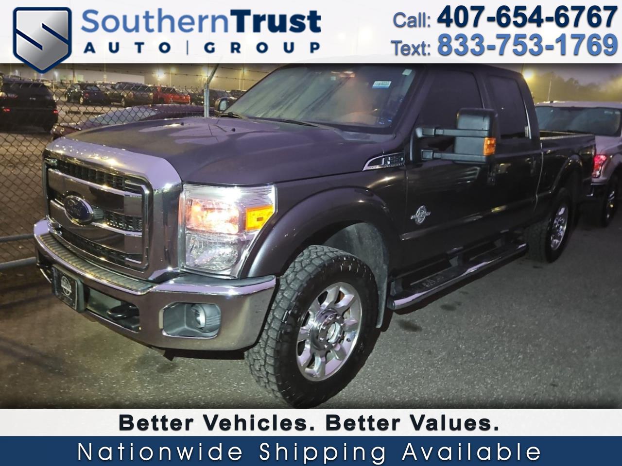 Ford Super Duty F-250 SRW 4WD Crew Cab 156" Lariat 2016