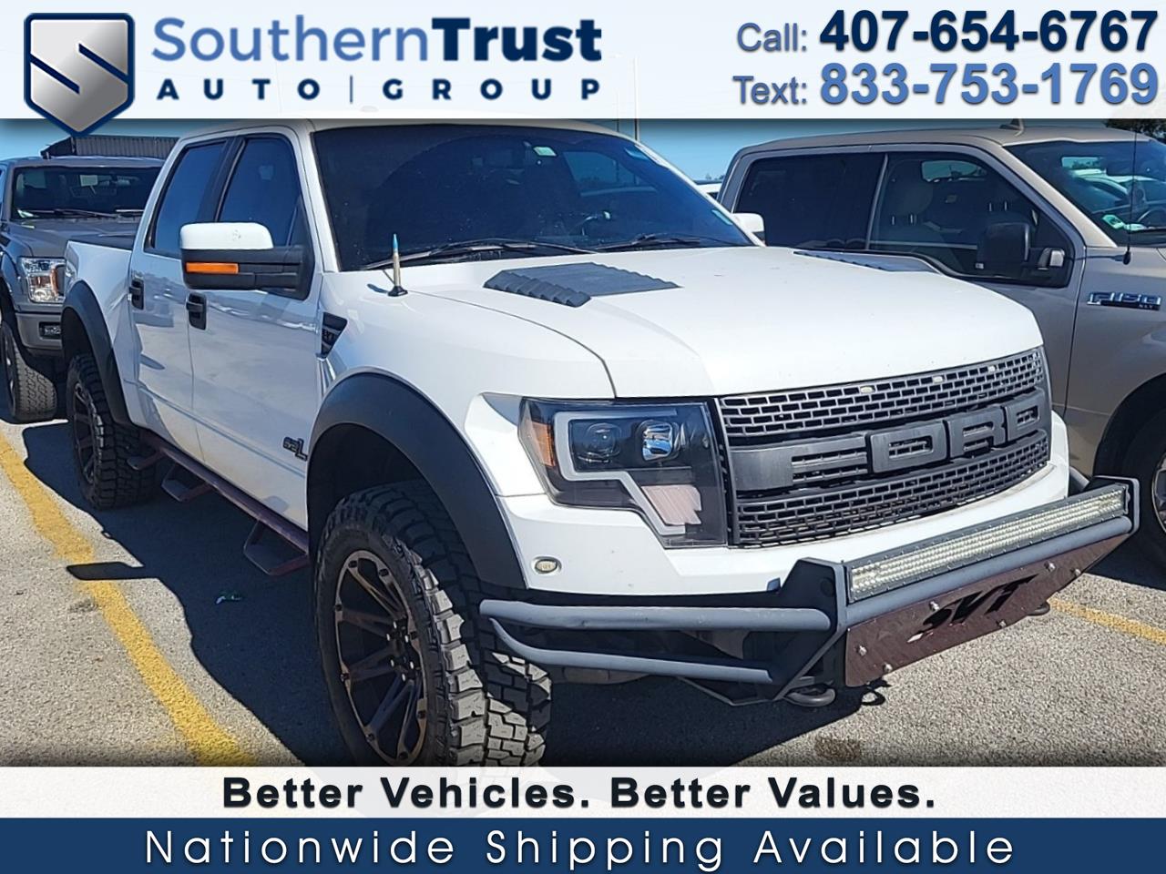 Ford F-150 4WD SuperCrew 145" SVT Raptor 2011