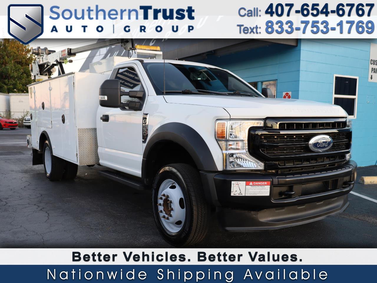 Ford Super Duty F-550 DRW XL 4WD Reg Cab 145" WB 60" CA 2022