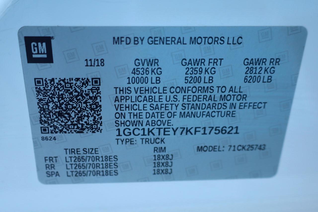 Chevrolet Silverado 2500HD 4WD Crew Cab 153.7" LTZ 2019