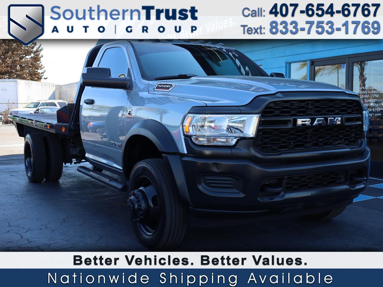 RAM 5500 Chassis Cab Tradesman 4x4 Reg Cab 84" CA 168.5" WB 2021
