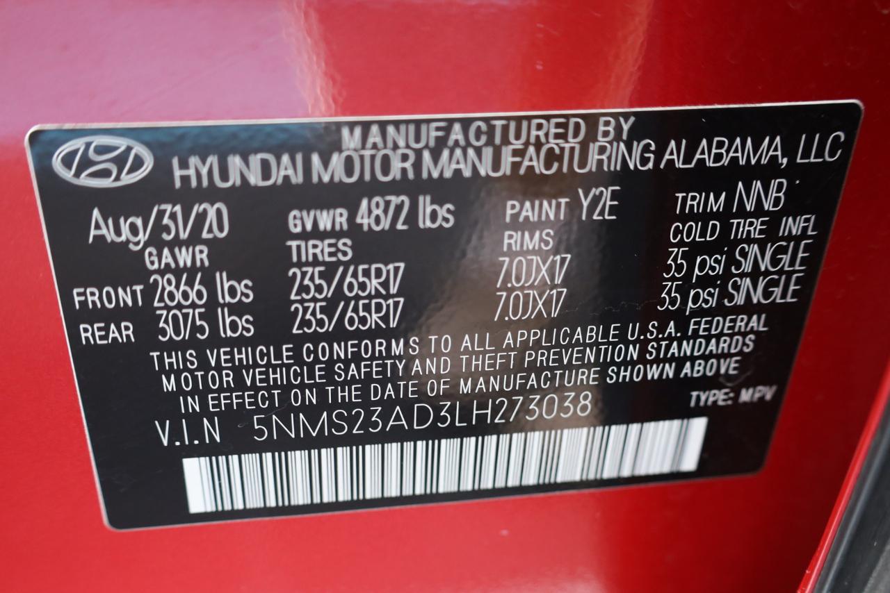 Hyundai Santa Fe SE 2.4L Auto FWD 2020