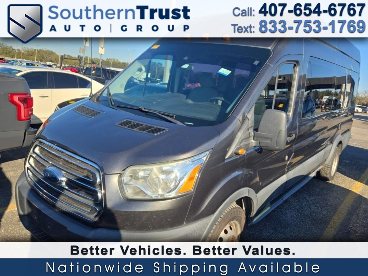 Ford Transit Wagon T-350 148" EL High Roof XLT Sliding RH Dr DRW 2016