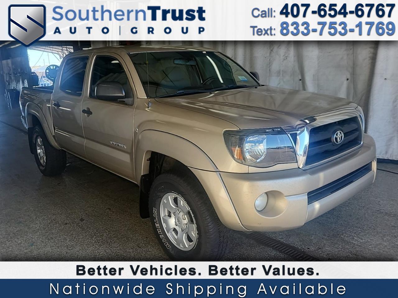 Toyota Tacoma 4WD Dbl V6 MT (Natl) 2008