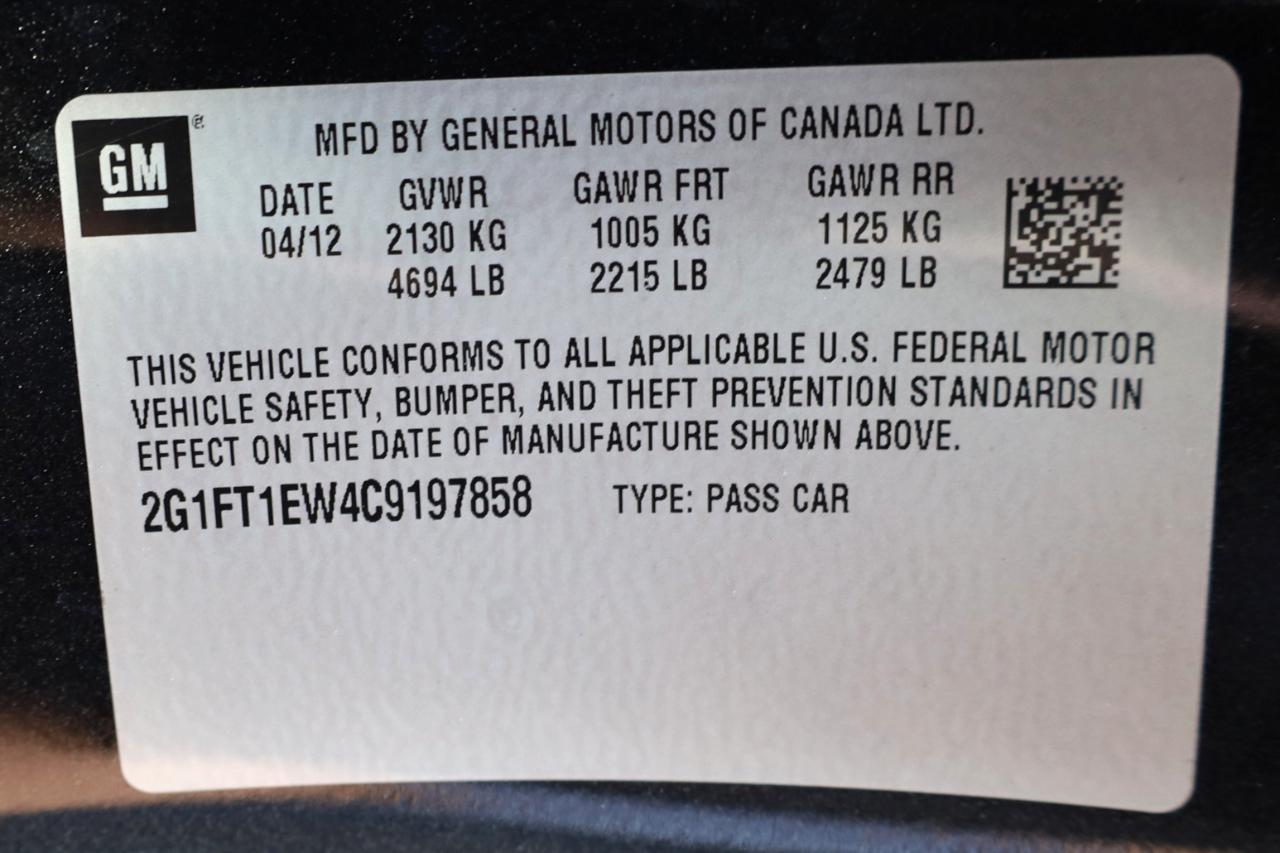 Chevrolet Camaro 2dr Cpe 2SS 2012