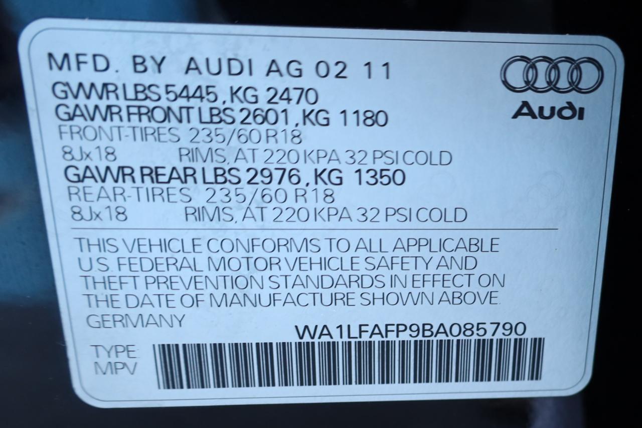 Audi Q5 quattro 4dr 2.0T Premium Plus 2011