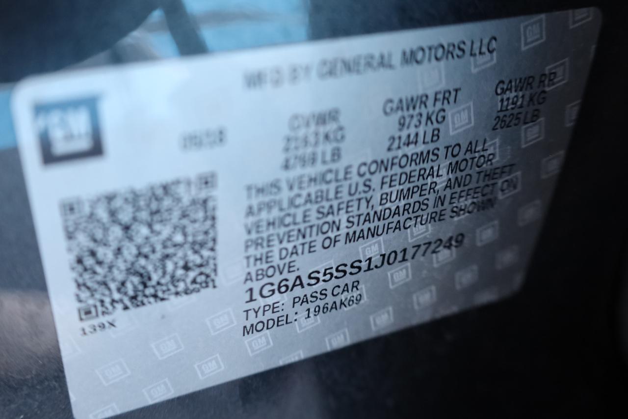 Cadillac CTS Sedan 4dr Sdn 3.6L Premium Luxury RWD 2018