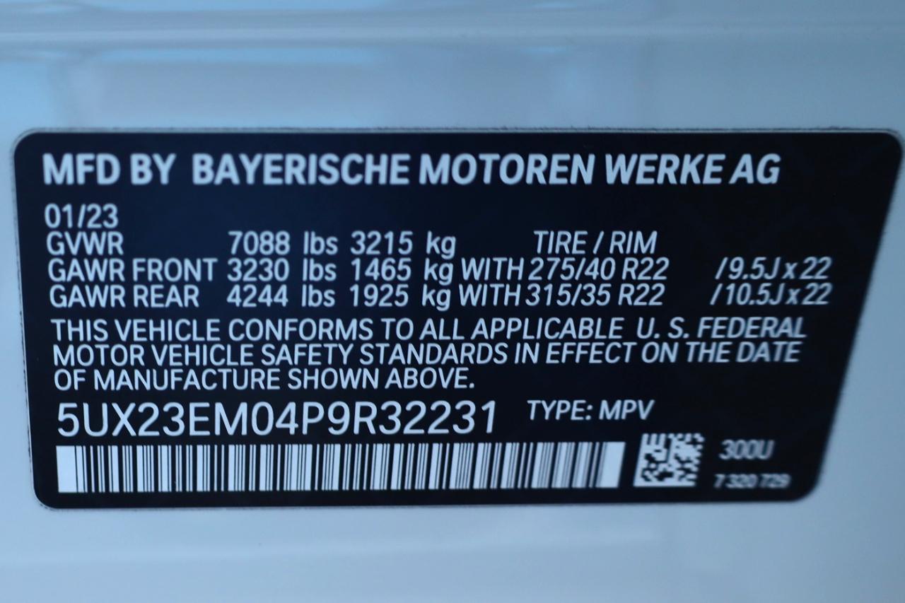 BMW X7 xDrive40i Sports Activity Vehicle 2023