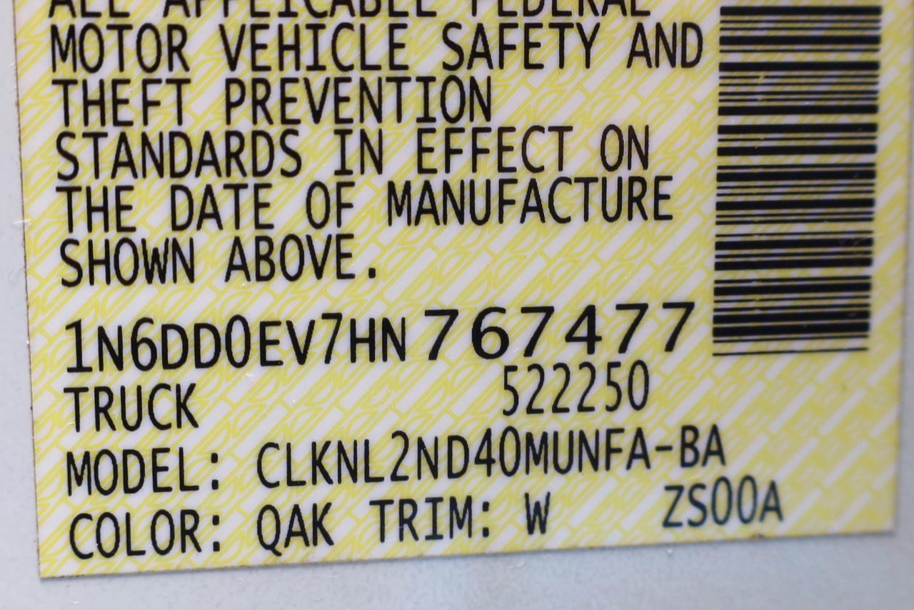 Nissan Frontier 2017.5 Crew Cab 4x4 SV V6 Auto 2017